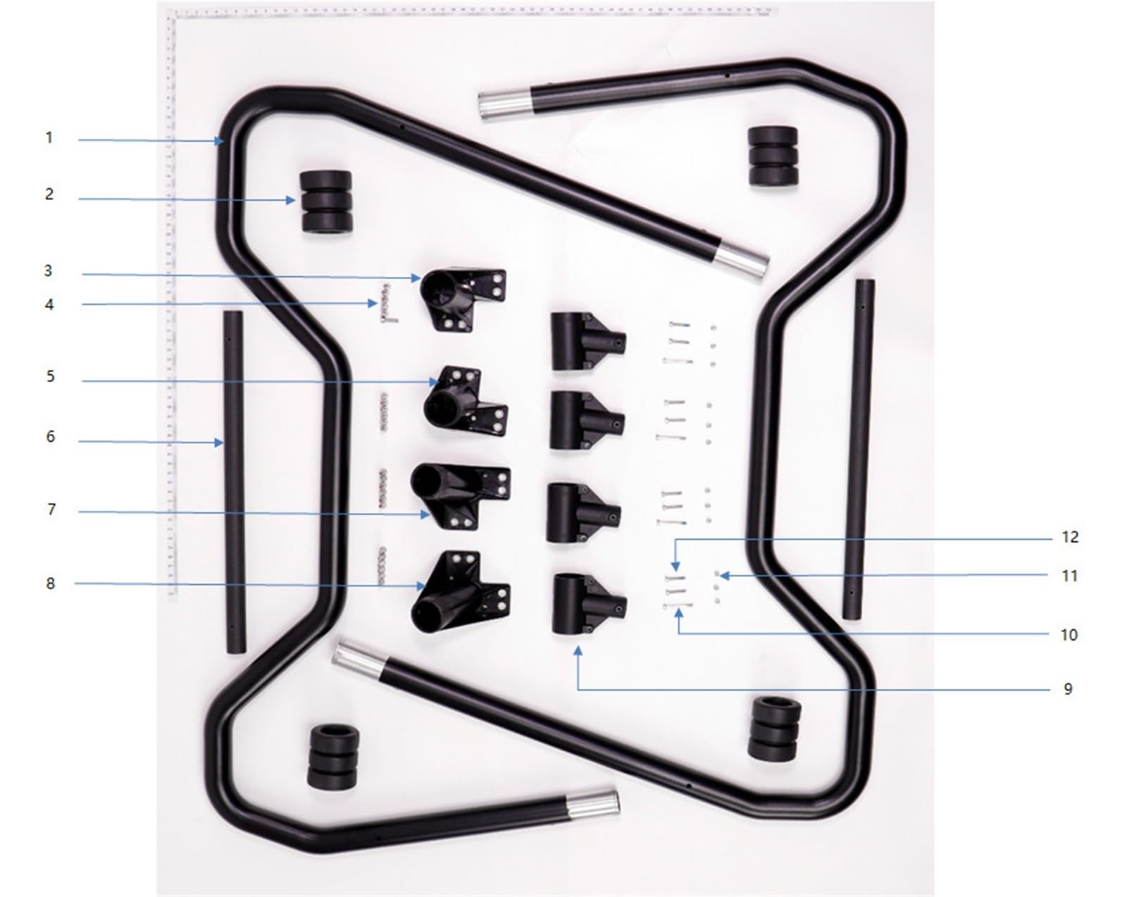 Compatible con el kit completo de tren de aterrizaje DJI T50/T40.