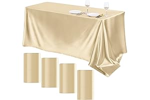 TURSTIN: Refined Satin Tablecloths for Bridal Bliss