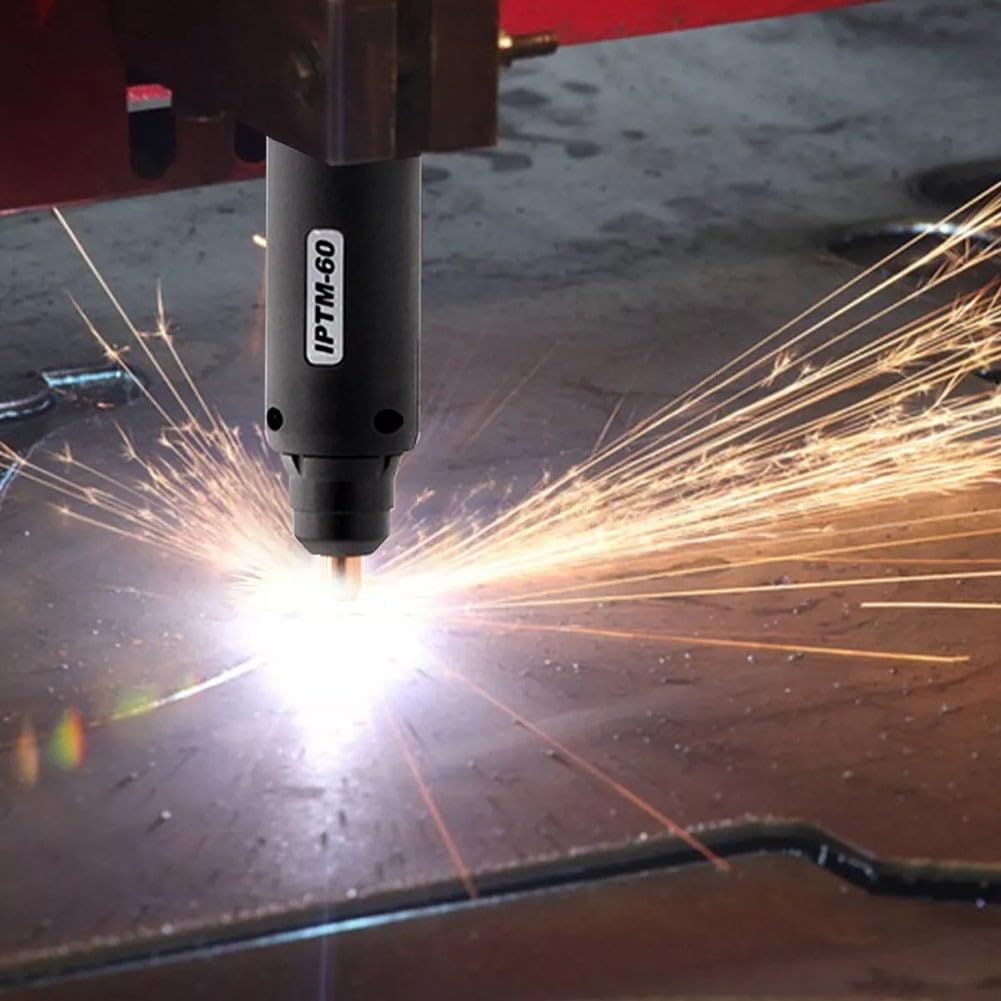IPTM-60 Nicht-Hochfrequenz-Plasmaschneidbrennerkopf für Pilot 60A gerader Körper, kompatibel mit PT-60 für IPT-60 IPTM-60 für CNC-Werkzeugmaschinen