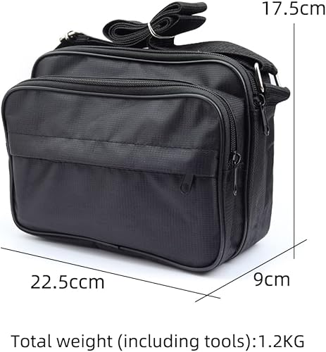 Miniatura 7 de FTTH Kit de herramientas de terminación de montaje de conexión en frío de fibra óptica Bolsa con localizador de fallas visuales Cuchilla de fibra