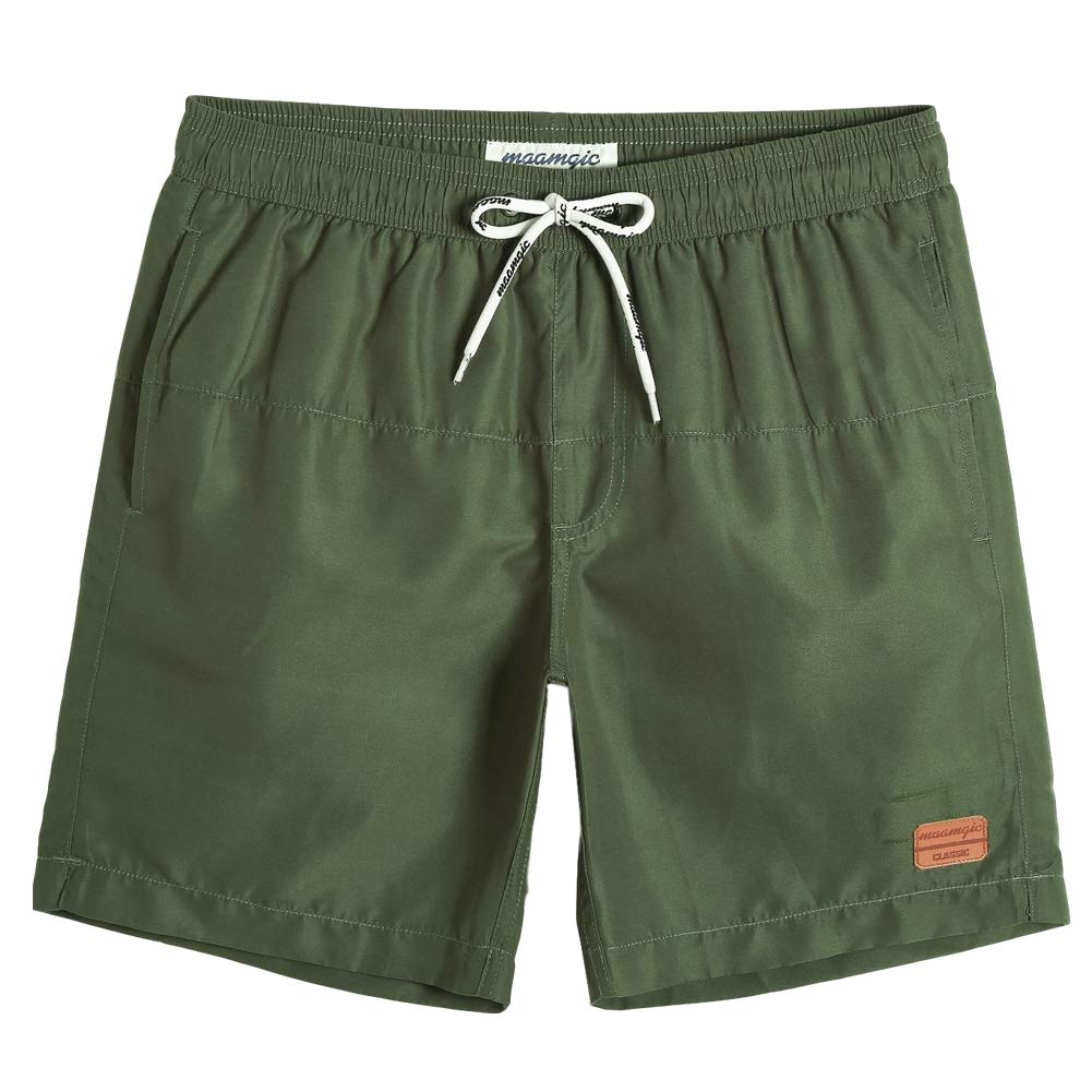 MaaMgic 2 In 1 Pantaloncini Da Bagno Da Uomo Asciugatura Veloce Costume Da Bagno Per Surf Sulla Spiaggia Multi Funzioni Allenamento Con Fodera Di