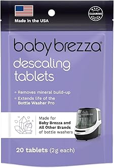 Descaling Tablets - Compatible with Bottle Washer Pro and All Brands of Baby Bottle Washer Appliances