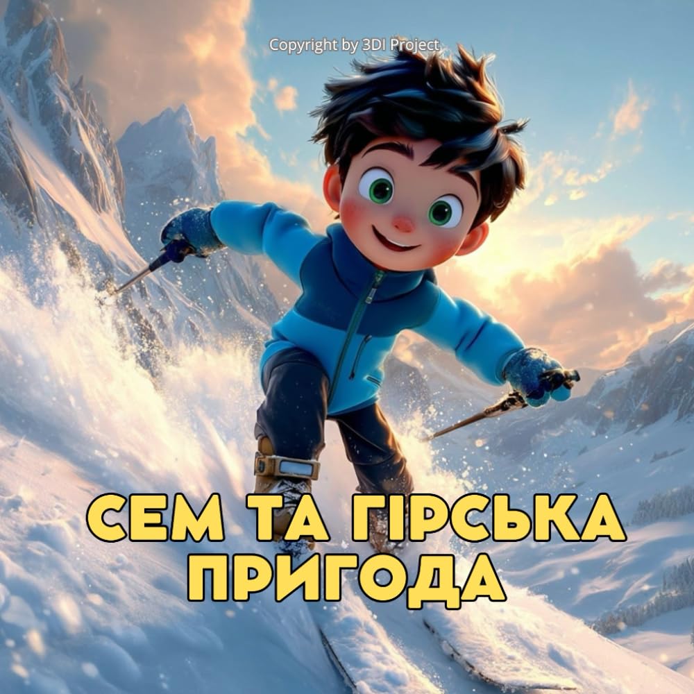Сем та гірська пригода. Ілюстрована книга для дітей 3-7 років (Пригоди Сема по всьому світу)