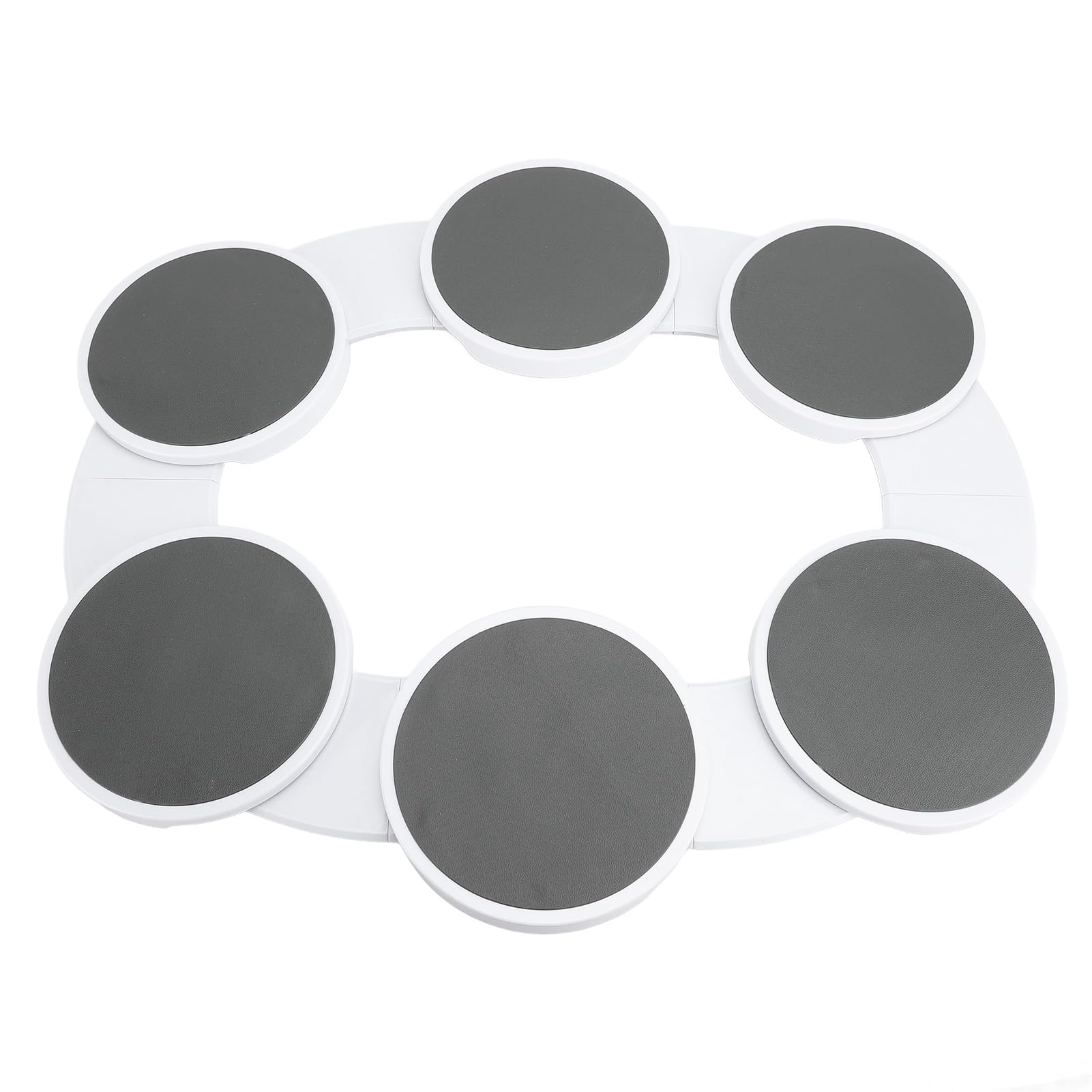 Vassoio girevole a 360°, per tavolo da pranzo e buffet, in plastica ABS, 38,5 cm, perfetto per feste ed eventi