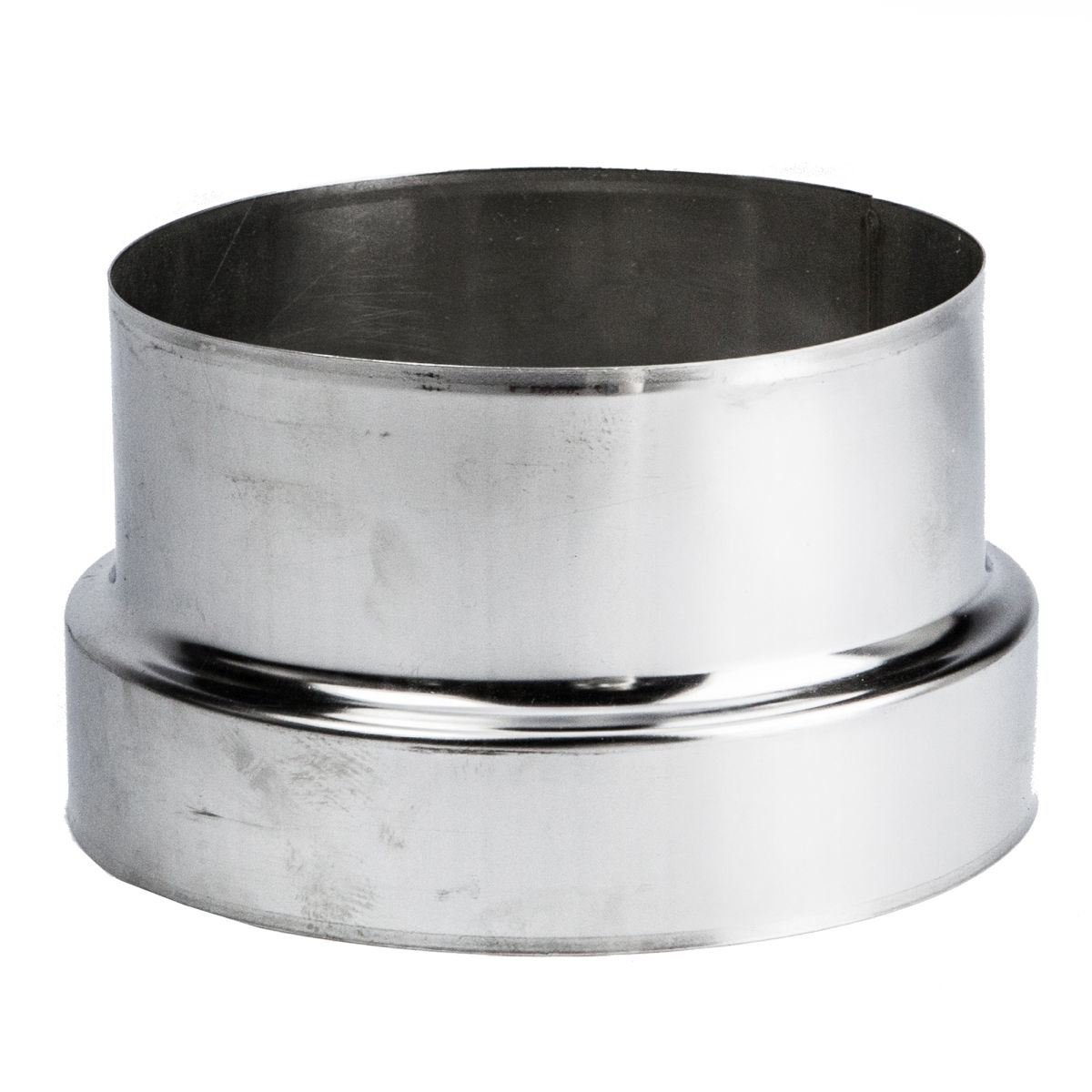 Ianpav Stainless Steel Pipe Connector Adaptor, Chimney Flue Liner Reducer Ø 250 Mm (9.85") > Ø 220 Mm (8.66")