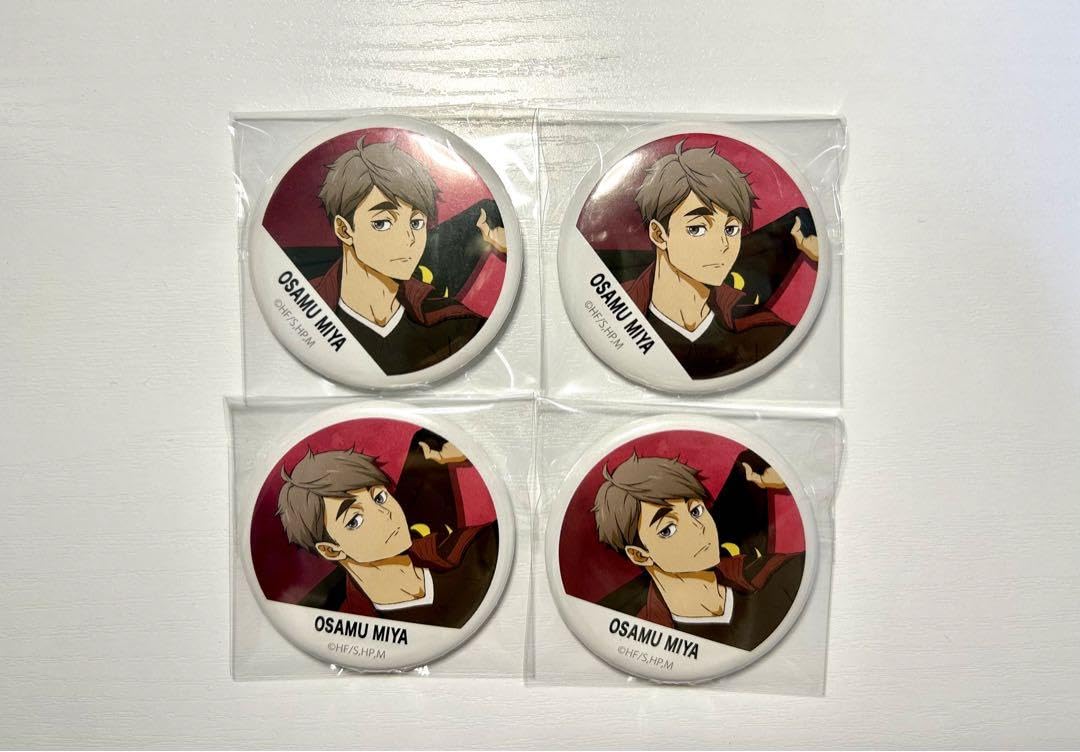 ハイキュー 宮治 横断幕 缶バッジ セット 稲荷崎 ハイキュー 横断幕 宮治 缶バッジ セット 稲荷崎