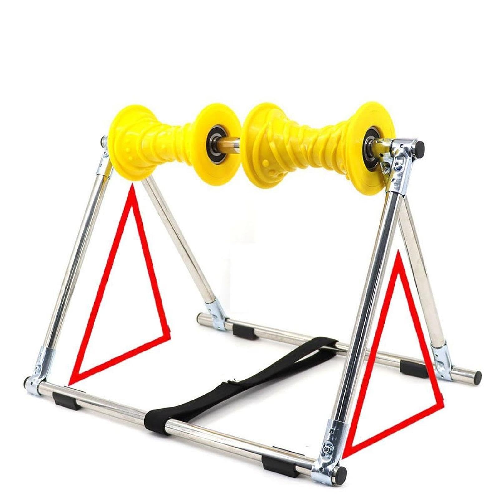 Roller Massaggio Polpaccio Ergonomico Per Ufficio Casa O,Giallo