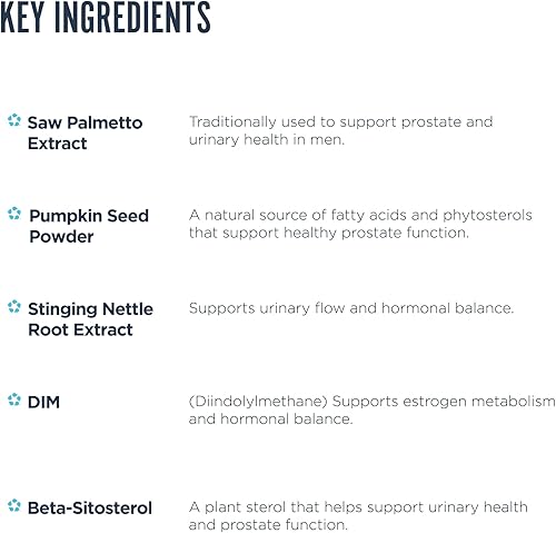 Miniatura 3 de Revive MD Suplementos de próstata para hombres Mantenga sanos niveles de antígeno prostático específico (PSA) y estrógeno y flujo urinario con Saw