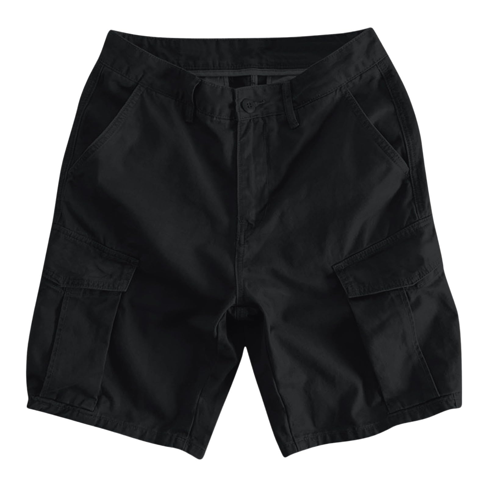 Shorts de Trabajo Hombre Cargo Verano Tallas Grandes Holgados Transpirables Cómodos