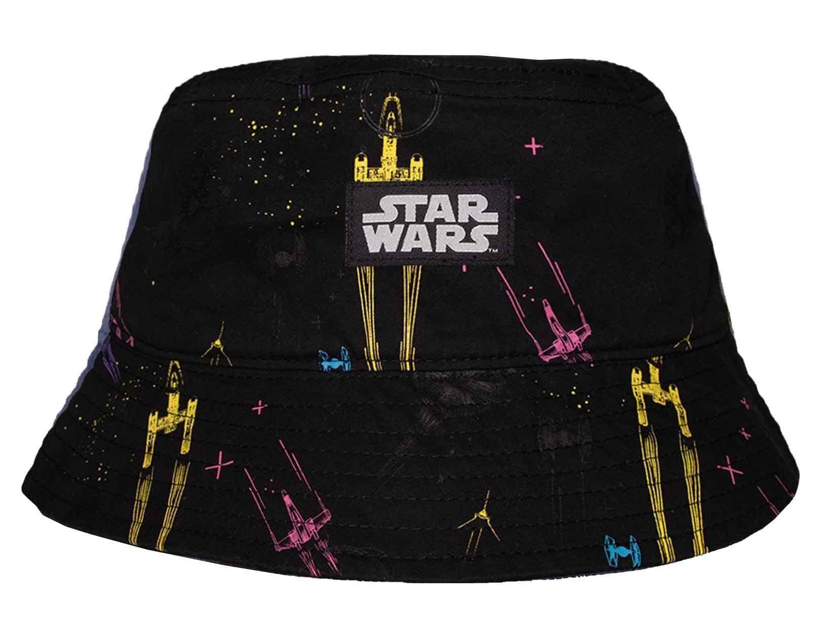 STAR WARSBucket Hat Space Battle Logo Official Black Girls
