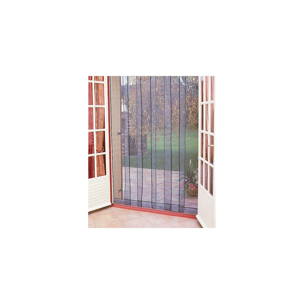 MOREL Rideau portière moustiques Arles 6bandes 160x220