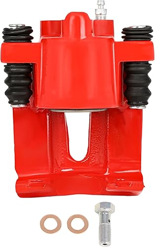 Miniatura 29 de SCITOO Pinza de freno trasera izquierda/derecha con soporte 18B5047 compatible para Dodge para Nitro 2007-2011, para Jeep For Liberty 2008-2012