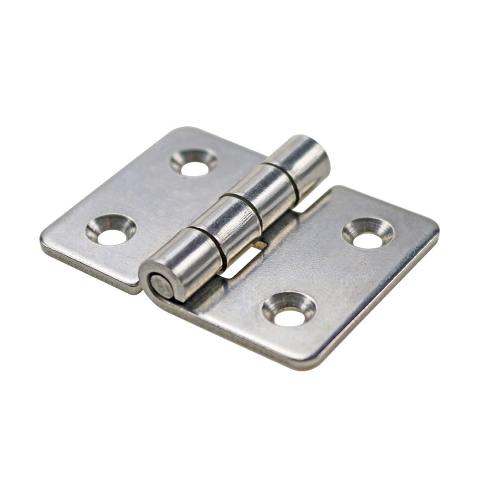 Rwgbsfjq 2A-Ss Polishing Stainless Steel Industrial Electrical Small Hinge Equipment Swing Door Folding Cabinet 1Pcs(2A-Ss Polishing)