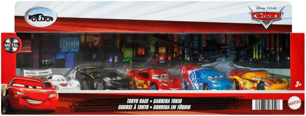 Paquete De 5 Coches De Juguete Lightning Mcqueen De Metal Fu | Cuotas