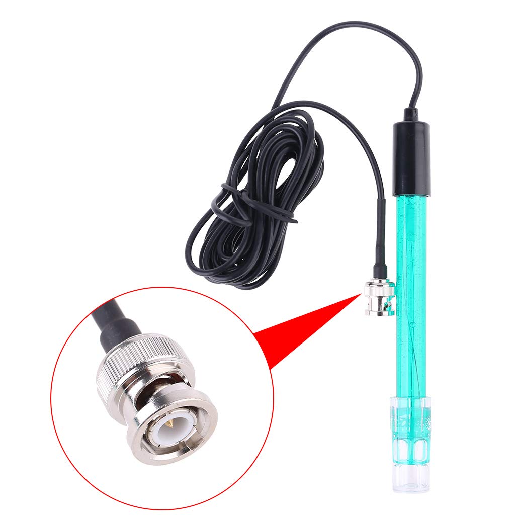 ORP Redox Electrodo Combinación BNC Sonda de Repuesto 14 cm Largo 1.2 cm Diámetro 300 cm Cable