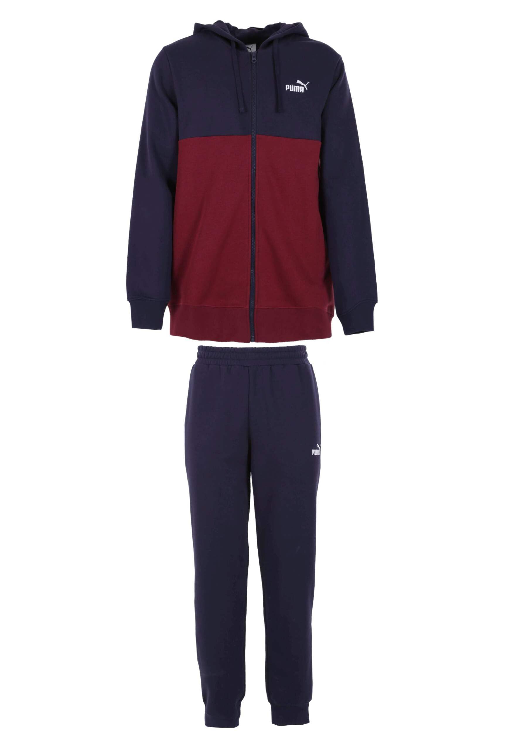 Puma Chándal para hombre con capucha y cremallera azul código 692158-16