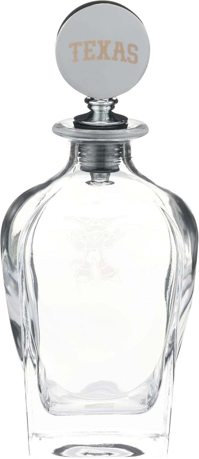 The Memory Company | Licensed NCAA Decanter with Mascot Stopper