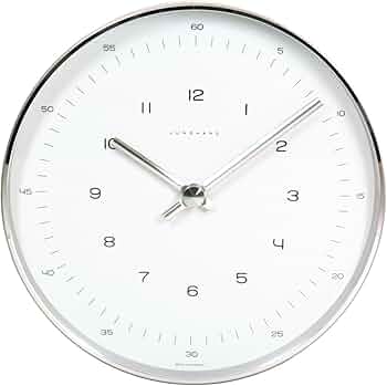 ユンハンス　JUNGHANS　掛け時計 　マックスビル　22cm　アラビア数字 ユンハンス JUNGHANS 掛け時計 マックスビル 22cm アラビア数字 - メルカリ