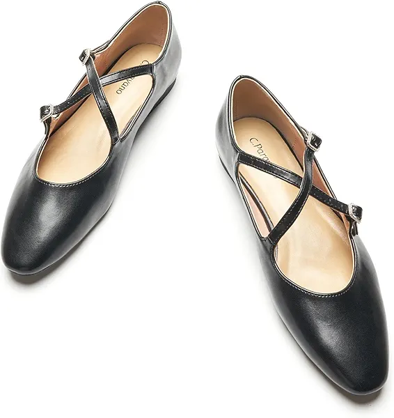 C.Paravano Ballet Flat | Flats for Women | Mary Jane Flat for Women | Ballet Flats Shoes for Women | Dress Shoes