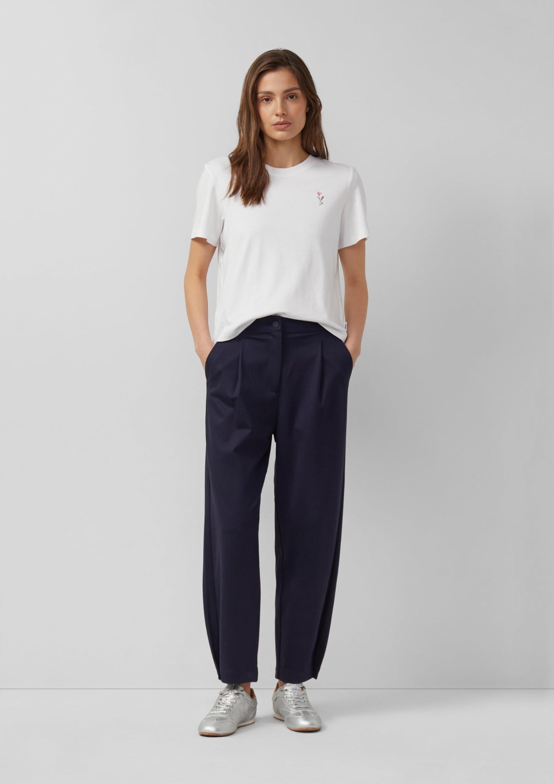 s.Oliver Pantaloni Barell Leg Donna