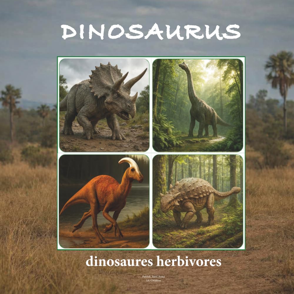 DINOSAURUS - dinosaures herbivores: 12 grands dinosaures herbivores à découvrir