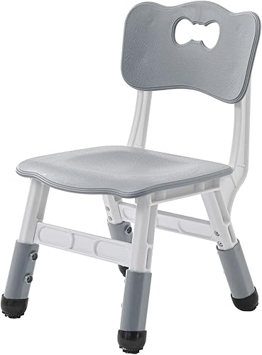 UNICOO Silla para niños, silla de aula para niños adecuada para el aula familiar, preescolar, guardería, sala de juegos, silla infantil de altura