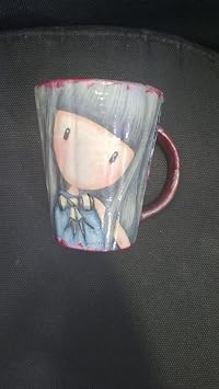 Fairy Dusk Porselen Kupa - Anime K z Fig rl   zel Tasar m | Y ksek Kaliteli Porselen,  zel Fig r Bask s , Koleksiyonluk Tasar m, Anime  lhaml  Desen, Zarif K rm z  Detay