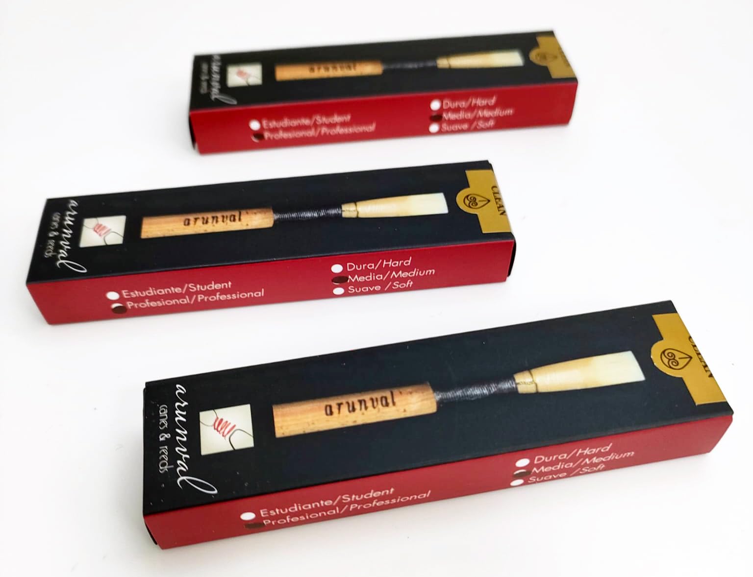 Pack Ahorro 3 Cañas Oboe Profesionales ARUNVAL Media