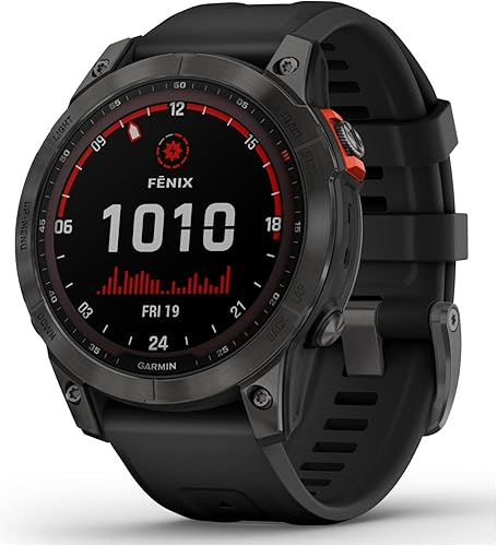 Miniatura 17 de Garmin Fenix 7S - Reloj inteligente de aventura de tamaño más pequeño, reloj resistente al aire libre con GPS, pantalla táctil, características