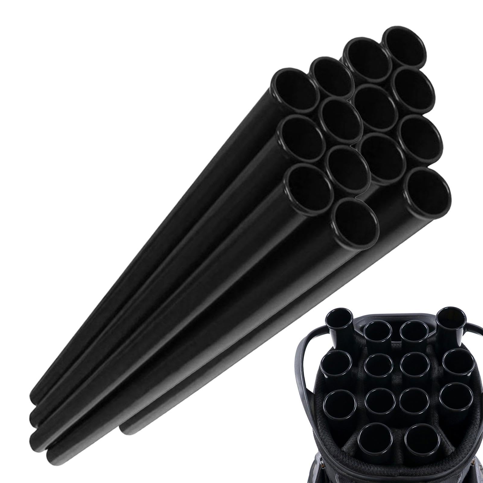 Lot de 14 Tubes de Club de Golf pour Sac de Golf – 14 séparateurs de Rechange pour Club de Golf | Accessoires de Sac de Club de Golf, Support de Club renforcé pour Adultes