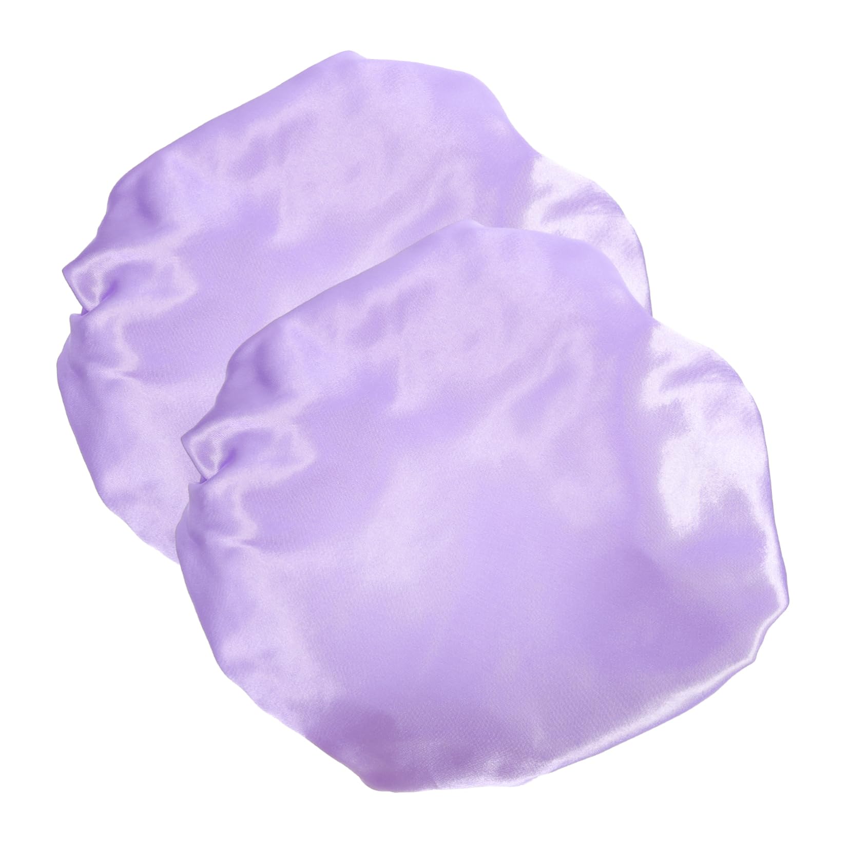 MAGICLULU 10stücke Duschhaube Damen Wasserdichte Satin-badekappen Wiederverwendbare Haarkappen Für Langes Und Kurzes Haar Für Dusche Sauna Spa Und Reisen
