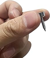 Vista 6 de uxcell Tornillos de espejo tapas decorativas cubierta clavos acero inoxidable pulido 0.394 in 8pcs