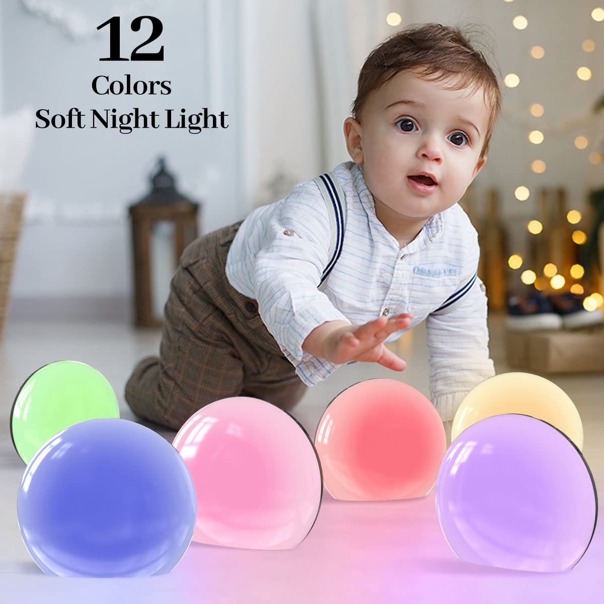 Meditation White Sound Machine, 30 Soothing Sounds with 32 Volume Control, 12 Night Light, 5 Timers, Portable Sleeping Machine for Travel, Powered by AC or USB Sleep Therapy for Baby