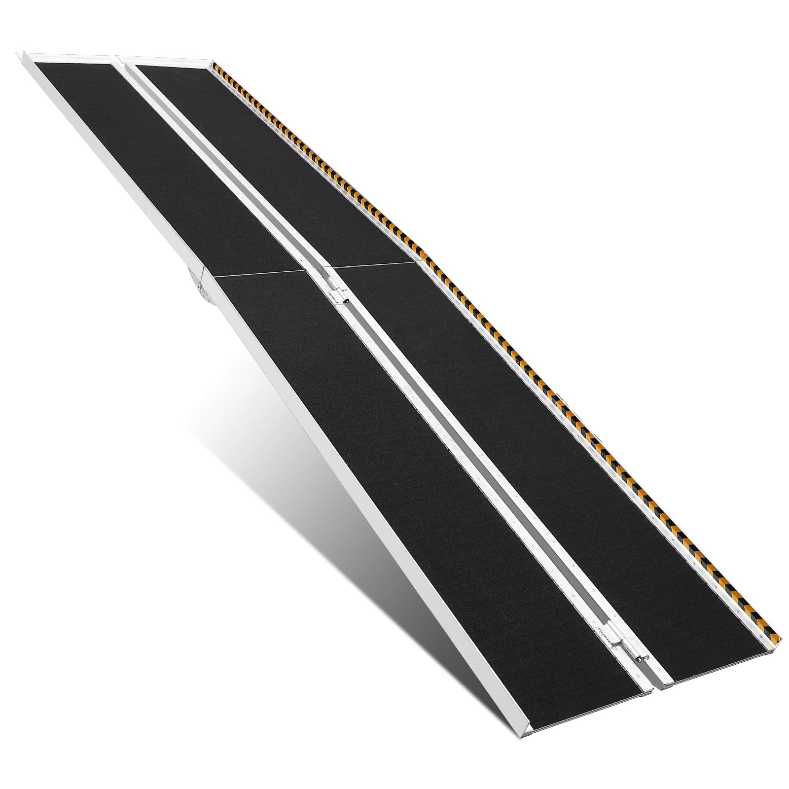 Garvee Rampa Portátil Antideslizante para Silla De Ruedas - Aluminio Plegable y Ligera - Asistente_Reemplazo (Sin Marca Registrada) (Sin Marca Registrada) De Transporte, para Escaleras, Umbrales,