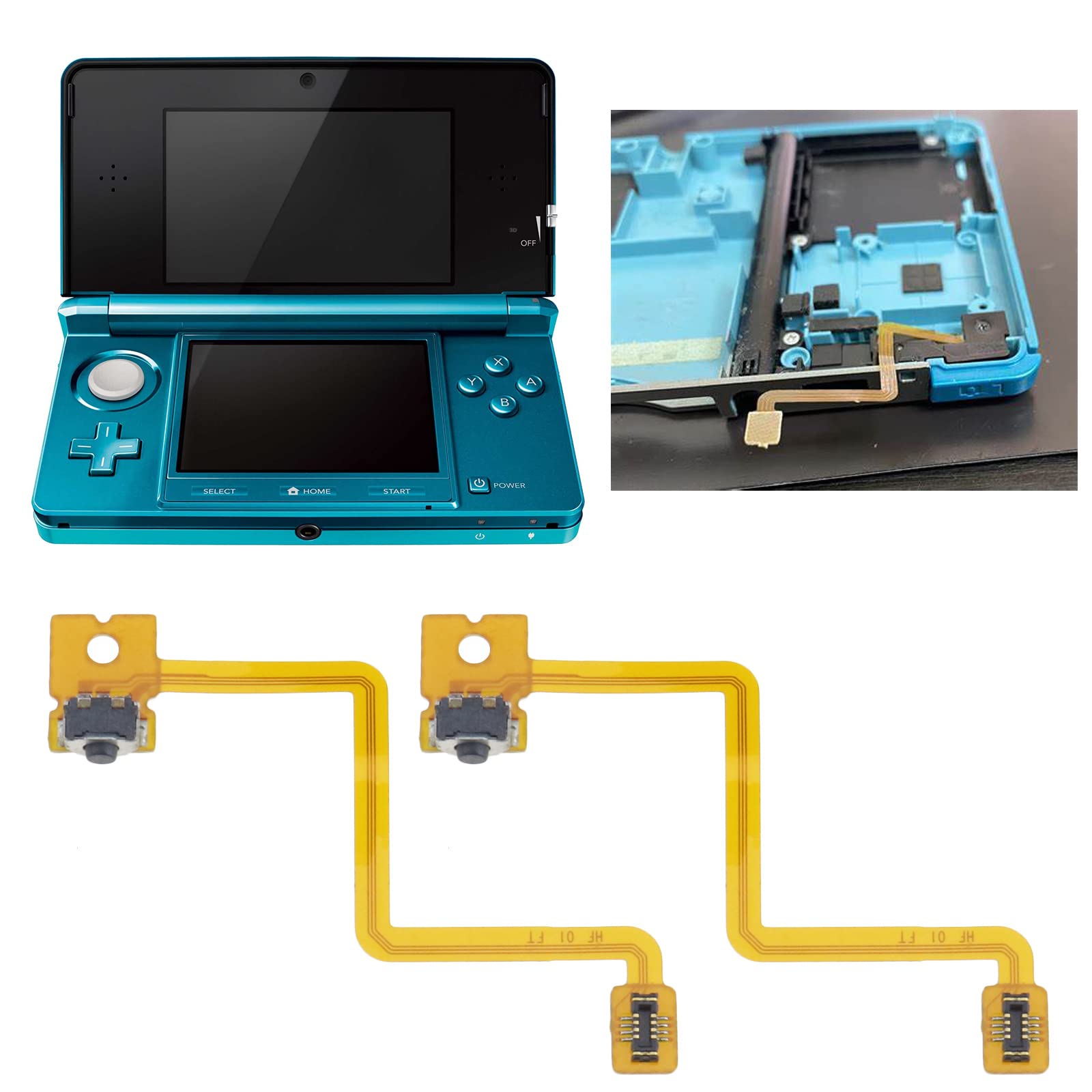 Amazon.com: Micro Traders 2 Sets L/R Switch Flex Cable Replacement