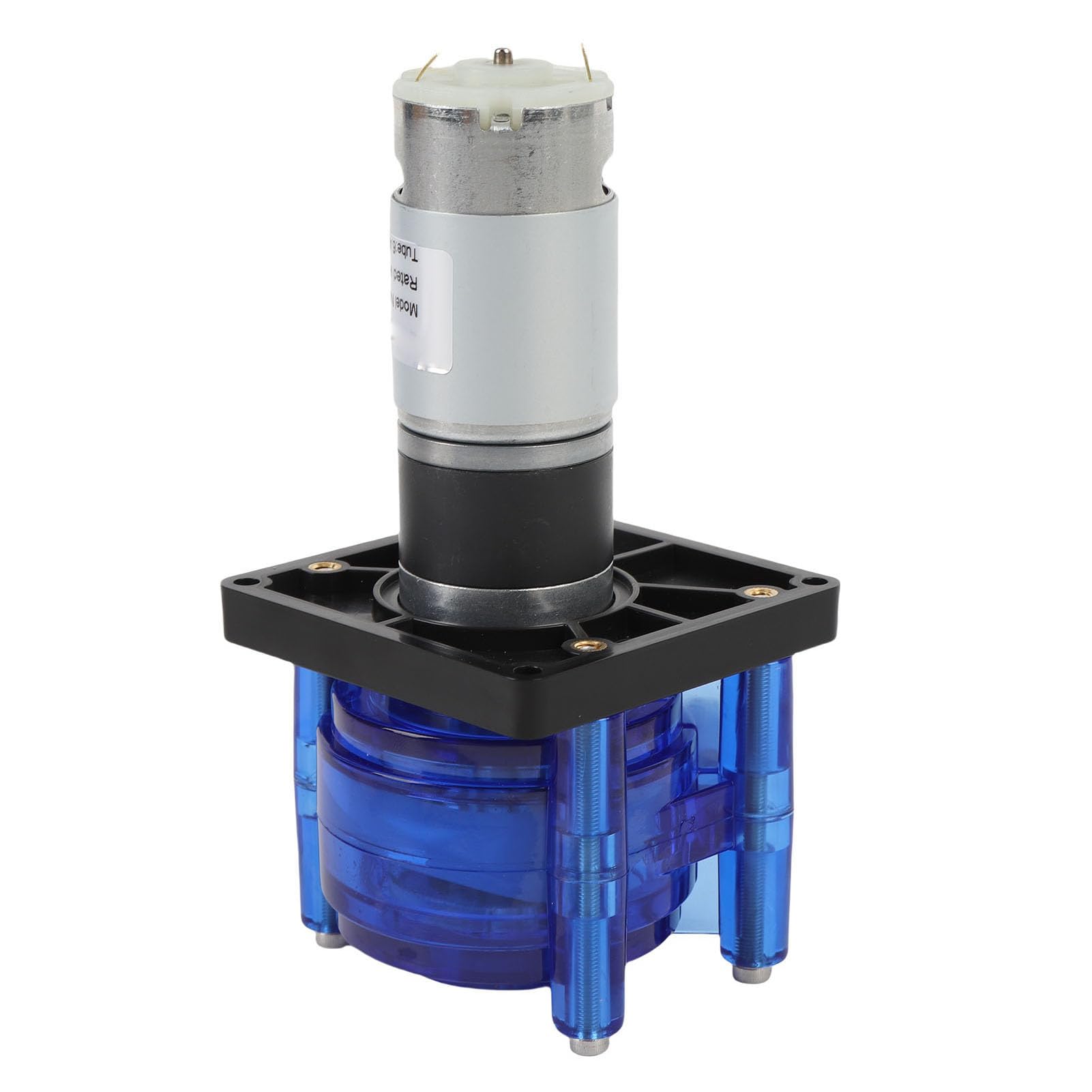Reparatur-Ersatzteil – Schlauchpumpe mit gebürstetem Gleichstrommotor, 12 V, 0,9 A, 800 ml/min Durchflussrate, kompatibel mit Wäscherei- und Waschmaschinen, PC, Edelstahl- und (12V)