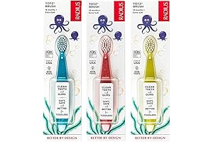 Totz Toothbrush Extra Soft Brush for Delicate Teeth & Gums