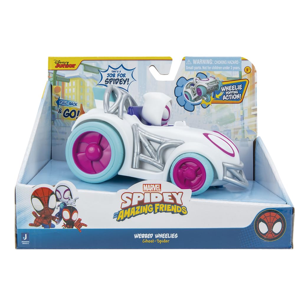 Marvel's Spidey et ses incroyables amis - Spinning Laster Ghost Camion tournant - Mini véhicules et circuits - Jeux d'imagination