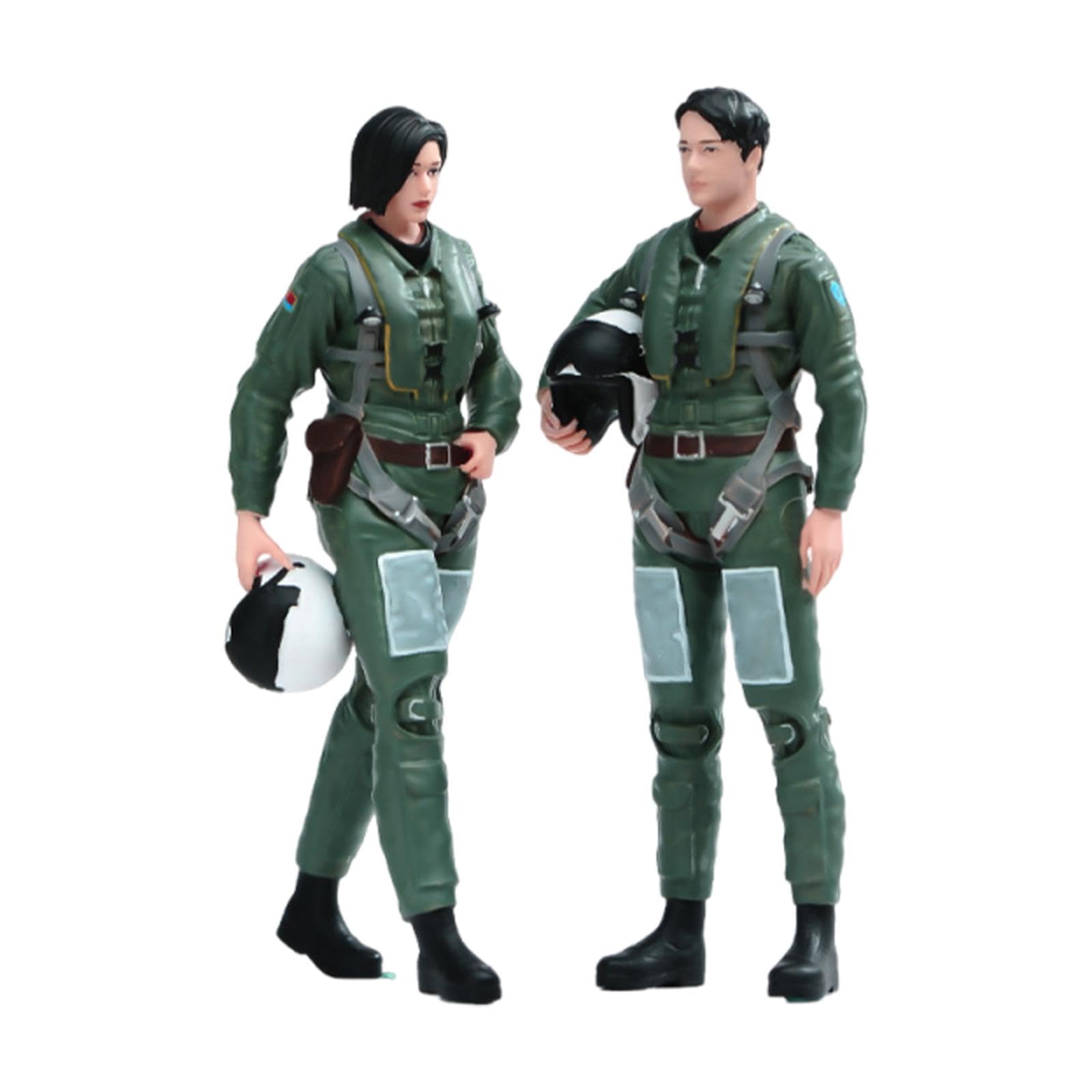 Amazon.co.jp: Bffcnl 1/18スケール パイロットミニチュアフィギュア 2 