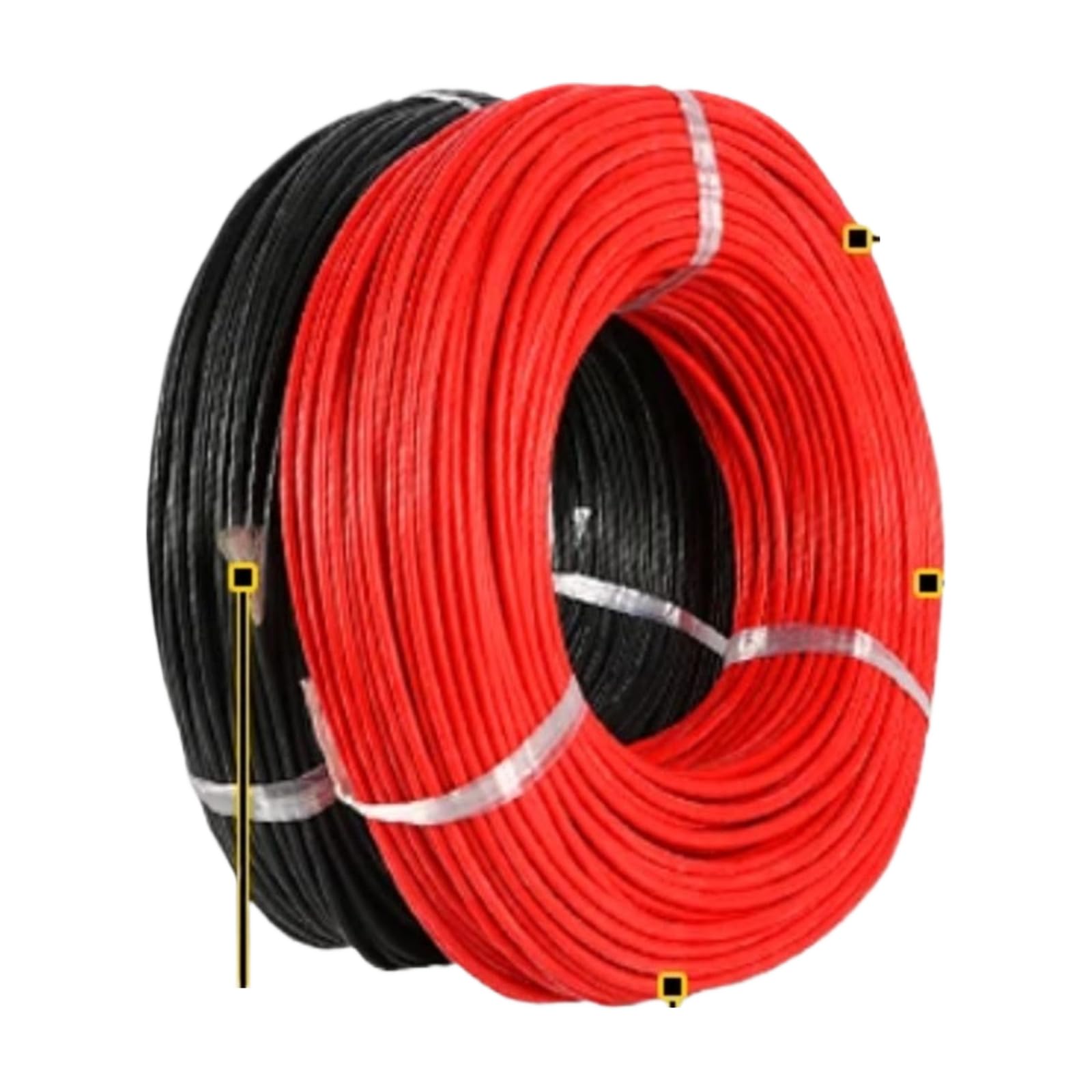 11 cables de silicona color electrónicos 26 24 22 20 18 AWG (azul; 1 m; 24 AWG)