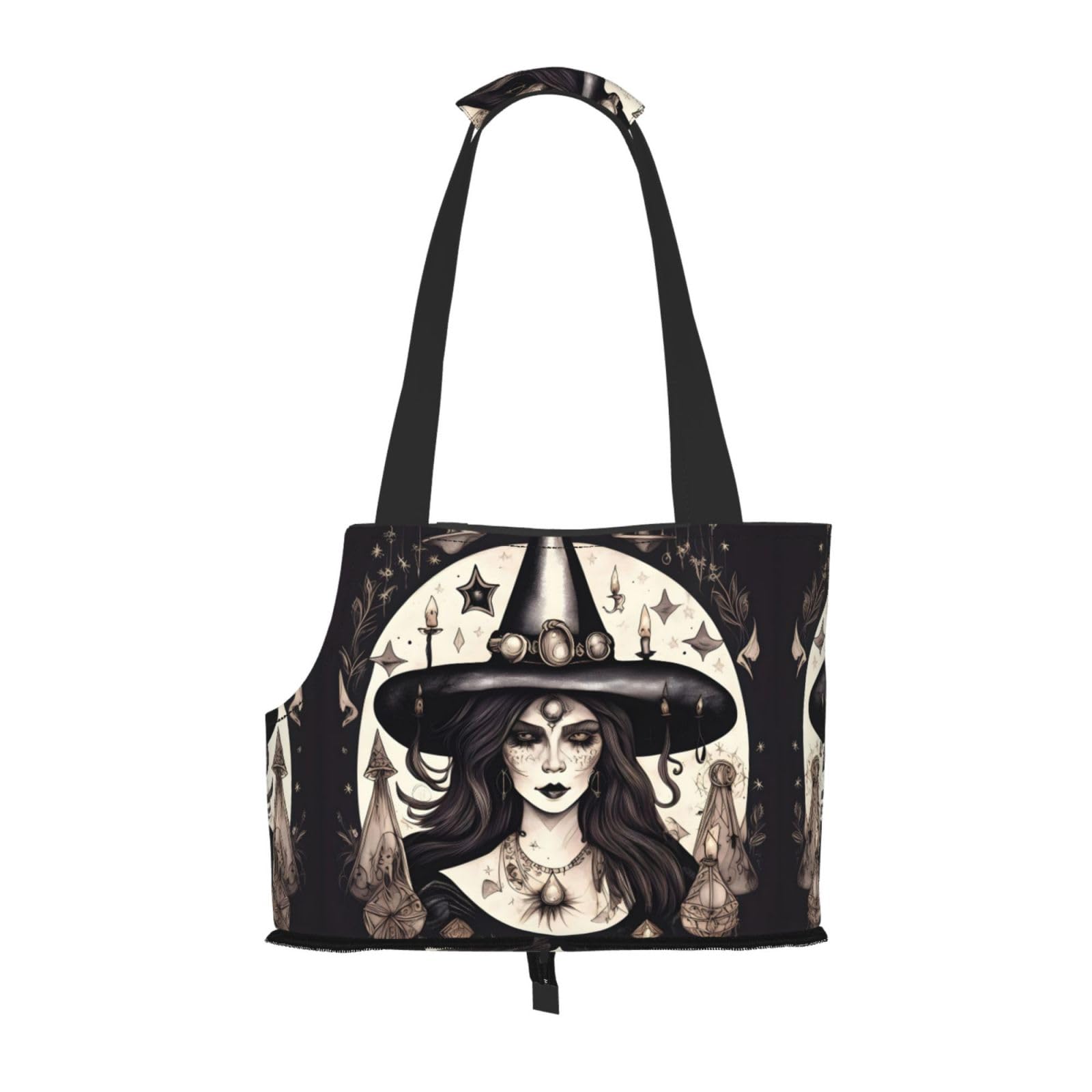 Sac de transport pour chien et chat style bohème Magic Witchcraft