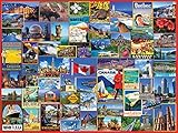 White Mountain Puzzles Best Places in Canada - 1000 Piece Jigsaw Puzzle