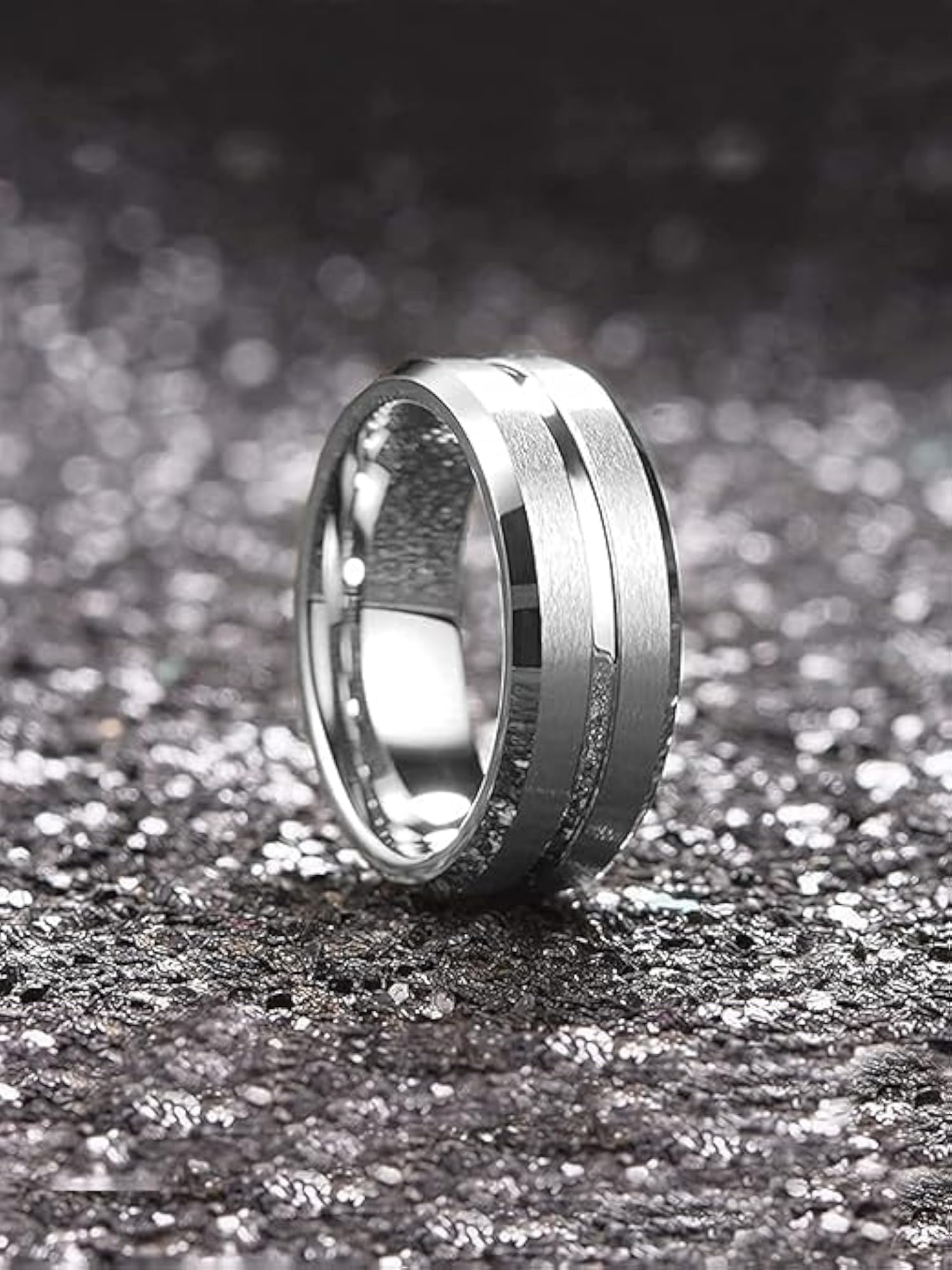 Silver Rings Combo for Men, Stylish Set of 3
