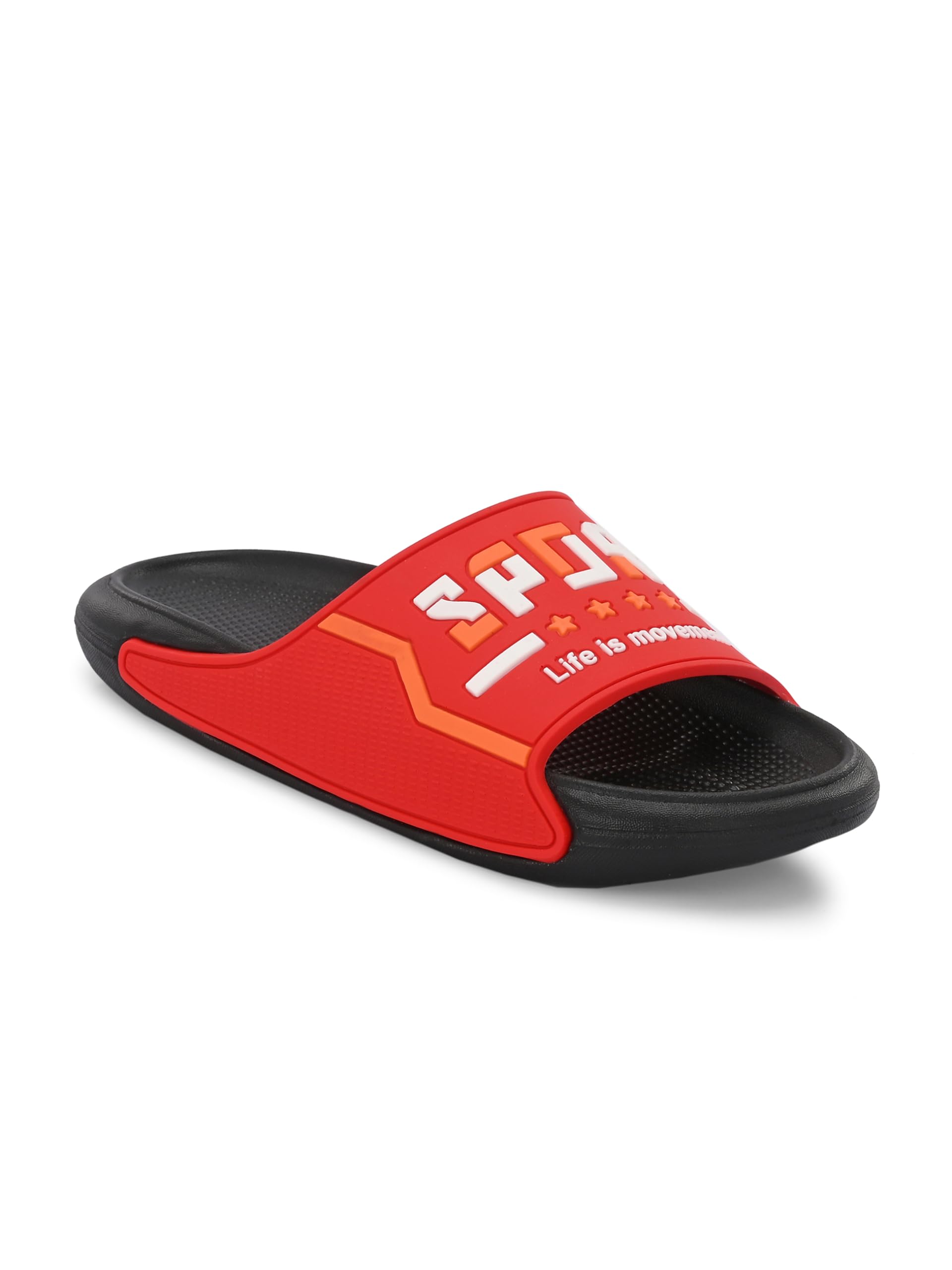 AADI Mens Red PVC Lightweight Comfortable Indoor Outdoor Daily Use Casual Slides/Slippers/Flip Flop (B0D4YXHB2F) Amazon Price History, Amazon Price Tracker