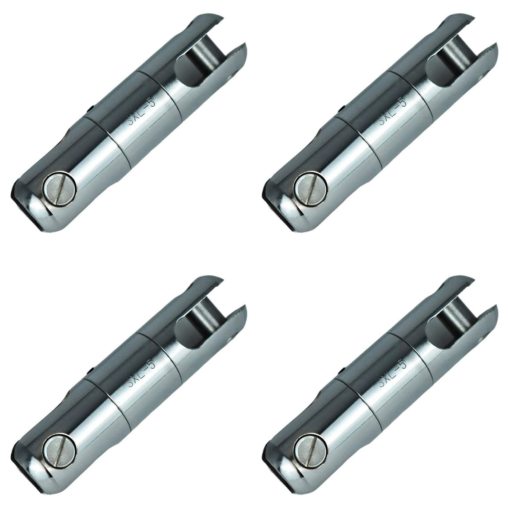 Jnchdghwa Silver Cable Pulling Swivel Wire Bearing Breakaway Swivel 5 Ton - 4Pcs