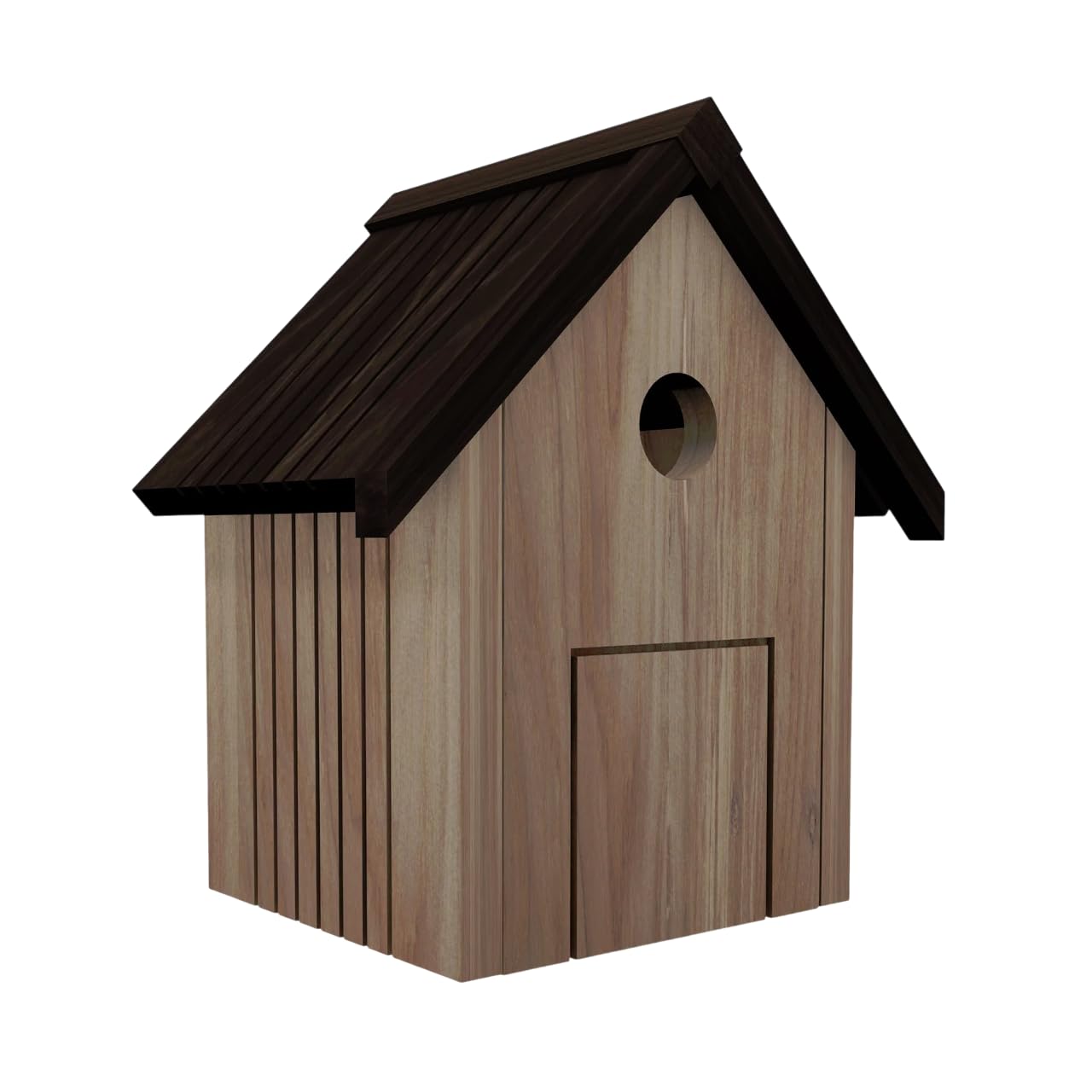 Nichoir à oiseaux en bois résistant pour une variété d'espèces de jardin