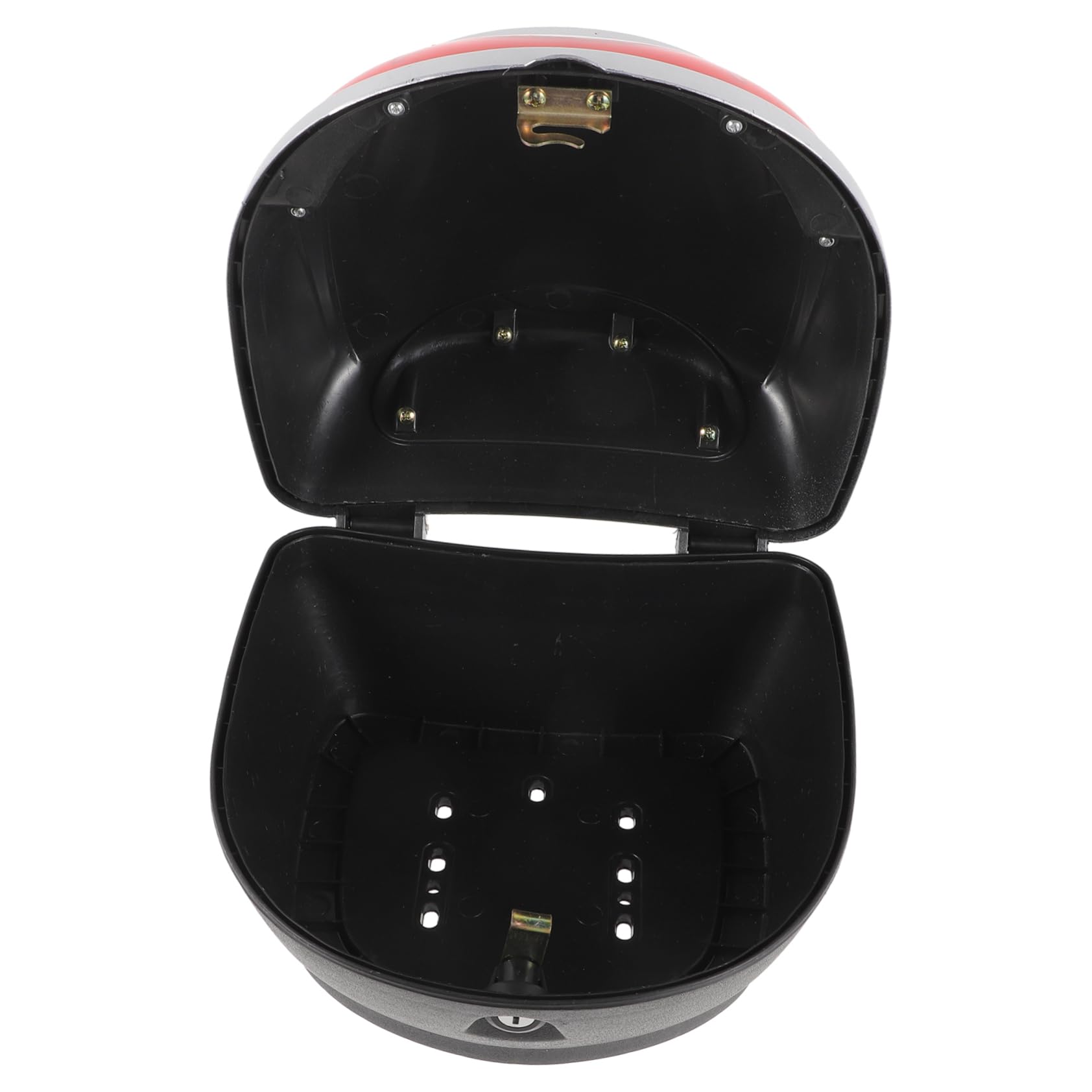 Gogogmee Motorcycle Trunk Tail Box Removable Scooter Luggage Case with Lock Capacity Motorbike Storage for Travel Easy Clean Surface Safe and Reliable Design