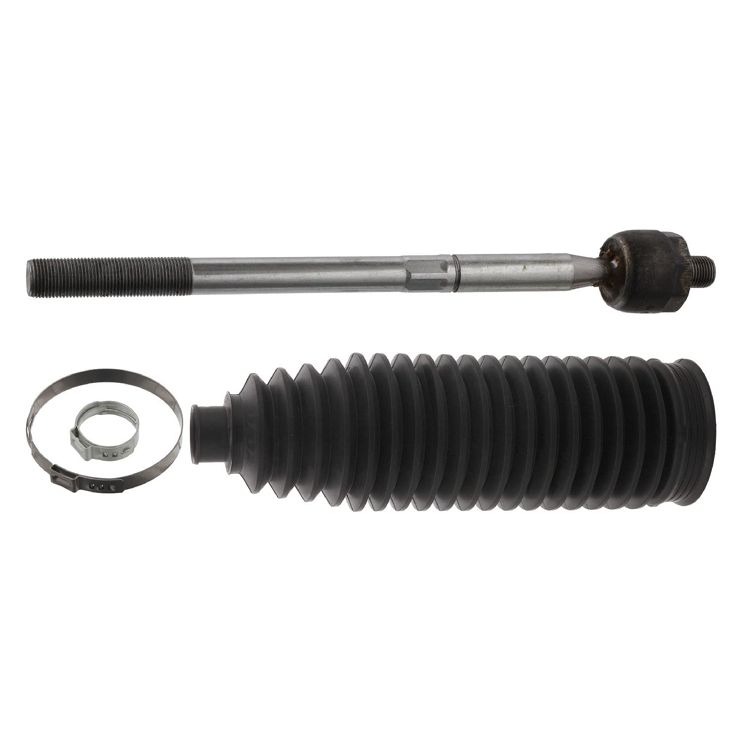 febi bilstein 34371 Inner Tie Rod with steering boot set, pack of one
