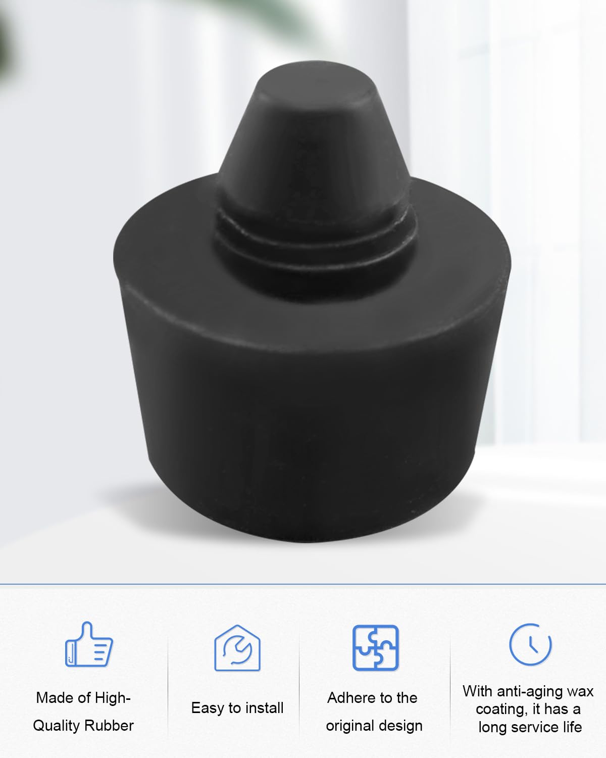 Replacement Rear Door Buffer Rubber Cushion Pad For Nissan D22 & Ruiqi NP300 Trucks - Durable Fit, Easy Installation