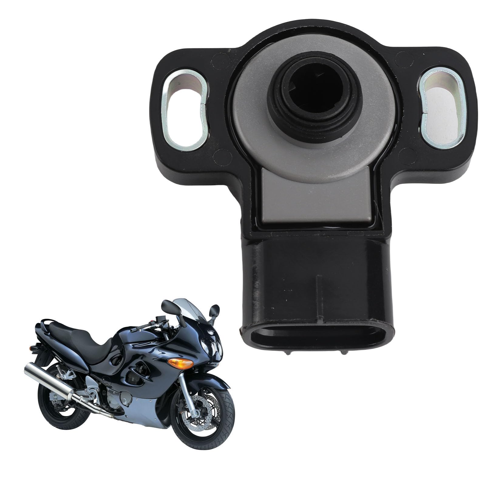 Aramox Sensore Posizione Acceleratore TPS 13550-13D60 Moto per GSX600F GSX750F GSF1200 SV1000S